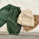 Children's corduroy pants Spring and autumn new baby casual pants wear boys' trousers Korean version 