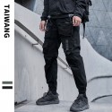 Workwear pants Men's autumn and winter new casual pants Japanese fashion high street machine can wind pants 