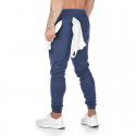 European and American summer new sports pants Men's casual trend of hanging towels on the back 