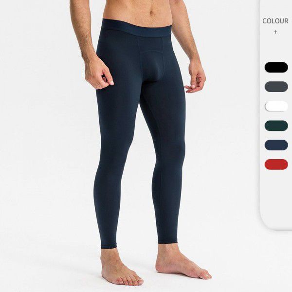 Men's Tight Fitness Pants Training Quick Dry Breathable Sports Pants Moisture wicking Elastic Running Pants