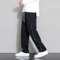 Spring pants men's spring and autumn fashion brand loose China-Chic straight tube drape boys' trousers casual trousers men 