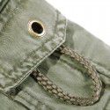 Menswear Mens Casual Solid Color Amazon Multi Pocket Washable Workwear Pants Outdoor Men's Pants 