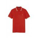 Men's casual trend cotton POLO shirt New summer T-shirt Color blocking bottom top Men's half sleeve 