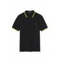 Men's casual trend cotton POLO shirt New summer T-shirt Color blocking bottom top Men's half sleeve 