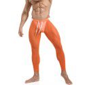 Men's cycling sports pants mesh breathable fitness training tights high elastic 