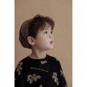 Boys' Sweater Spring and Autumn Cartoon Print Long Sleeve T-shirt Children's Korean Underlay Shirt Top 