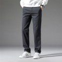 Chaopai Men's Casual Pants Thickened Men's Pants Warm Western Pants Straight Sleeve Middle and Old Age Business Dad Pants Men's Style 