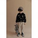 Boys' Sweater Spring and Autumn Cartoon Print Long Sleeve T-shirt Children's Korean Underlay Shirt Top 