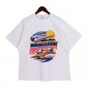 Classic Sunset Print Short Sleeve T-shirt Men Tee High Street Fashion Label T 