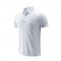 New men's and women's work clothes, polo shirt, short sleeve sportswear, ice silk casual top 