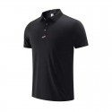 New men's and women's work clothes, polo shirt, short sleeve sportswear, ice silk casual top 