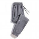 Pure cotton sports pants Men's spring and autumn thin casual trousers, closed-up guard pants, autumn loose large leggings trend 