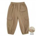 Boys' Pants Spring and Autumn New Sports Pants Boys' Korean Work Wear Pants Children's Baby Casual Pants 