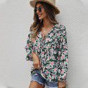 Printed Sexy Women's Top Spring/Summer Temperament Casual Holiday Style T-shirt