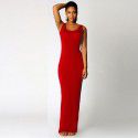 Elegant Sexy Tank Top Long Dress Fashion Dress 