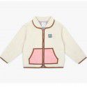 Autumn and Winter New Product Children's Warmth Small and Middle School Boys and Girls Embroidered Double Sided Thickened Colored Coat