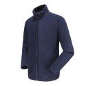 Coral fleece outdoor fleece jacket with two sides for lovers in autumn and winter plush thickened double-sided fleece cardigan jacket for women 