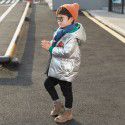 Winter new children's space down jacket boys and girls baby children's thick coat 