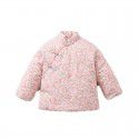 Children's handmade cotton jacket, cotton liner, Northeast flower, pure handmade thickened warm and comfortable winter baby cotton coat 