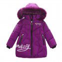 Winter new girls' cotton-padded clothes Korean version medium and large children's medium and long down cotton thickened cotton coat 