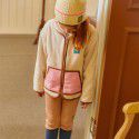 Autumn and Winter New Product Children's Warmth Small and Middle School Boys and Girls Embroidered Double Sided Thickened Colored Coat