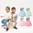 Baby cotton plush jacket with lining for warmth and bear shape