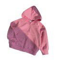 Children's Sweater Coat Autumn New Boys and Girls' Fashionable Sweater Pocket Coat Top Girls' Hooded Outer 