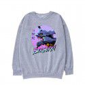 Pullover sweater long sleeved Korean loose casual top fleece women's round neck shirt