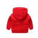 Autumn and Winter New Christmas Elk Hooded Plush Children's Sweater Coat Children's Sweater