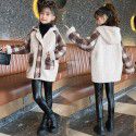 Korean version of children's clothing autumn and winter new children's casual coat in the big boy foreign style top girl's wool sweater is fashionable