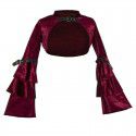 Short slim dress coat Women's long-sleeved small shawl camisole spring and autumn casual velvet small jacket 