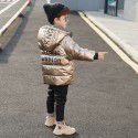 Winter new children's space down jacket boys and girls baby children's thick coat 