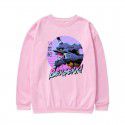 Pullover sweater long sleeved Korean loose casual top fleece women's round neck shirt