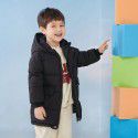 New Children's Clothing Medium and Long Children's Cotton Clothes Small and Medium Children's Hooded Thickened Coat Boys and Girls' Cotton Coat