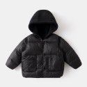 Winter baby down vest two-piece suit for boys autumn and winter thickened top 