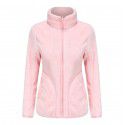 Coral fleece outdoor fleece jacket with two sides for lovers in autumn and winter plush thickened double-sided fleece cardigan jacket for women 