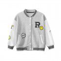 Children's outerwear, men's baseball suit, women's middle school, big children's sweater, fleece 