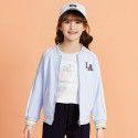 Spring new girls' coat loose and fashionable children's baseball suit comfortable sports top 