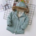 Cotton jacket, new winter fashion hooded boy's cotton jacket, children's cotton jacket