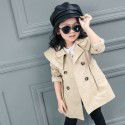 Spring New Cotton Girls' Windbreaker Korean Edition Baby Coat