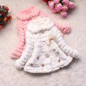 Winter children's coat Girls' fur other pearl pendant coat Fashion fur coat 