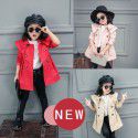 Spring New Cotton Girls' Windbreaker Korean Edition Baby Coat