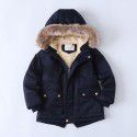 Cotton jacket, new winter fashion hooded boy's cotton jacket, children's cotton jacket