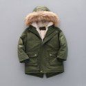 Cotton jacket, new winter fashion hooded boy's cotton jacket, children's cotton jacket