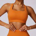 Tight yoga vest, sports bra, shock-absorbing high-intensity Pilates, running, outdoor fitness suit for women