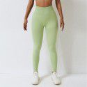 Yoga pants, women's tight fitting high waisted tight running sports pants, peach lifting buttocks fitness pants