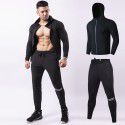 Sports suit men's tight fitting quick drying long sleeved T-shirt outdoor running basketball sweaty fitness suit 