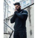 Spring and Autumn Fitness and Sports Set for Men's Outdoor Running Hooded Hoodie, Guard Pants, Casual Two piece Set for Men