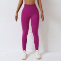 Yoga pants, women's tight fitting high waisted tight running sports pants, peach lifting buttocks fitness pants