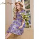 New casual floral dress for girls, featuring a lightweight and stylish summer princess dress for older children